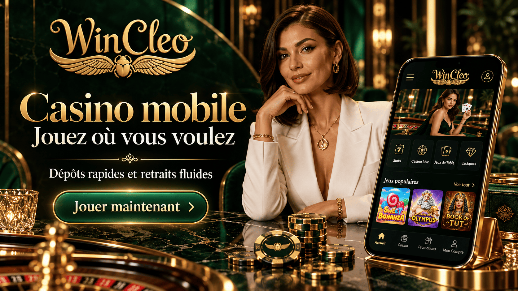 WinCleo casino mobile